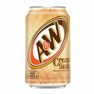 A&W Cream Soda, No Caffeine (355ml)