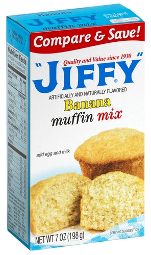 Jiffy Banana Muffin Mix (198g)