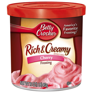 Betty Crocker Rich & Creamy Cherry Frosting (453g)