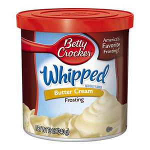 Betty Crocker Whipped Butter Cream Frosting