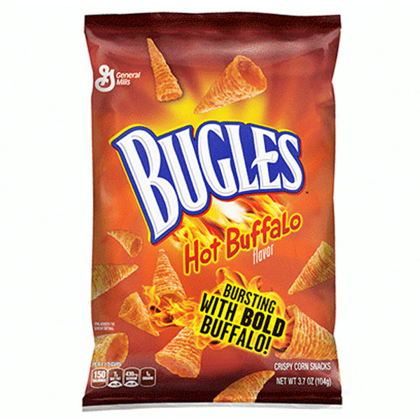 
            
                Laad afbeelding naar de Gallery viewer, Bugles Hot Buffalo Flavor (104g)
            
        