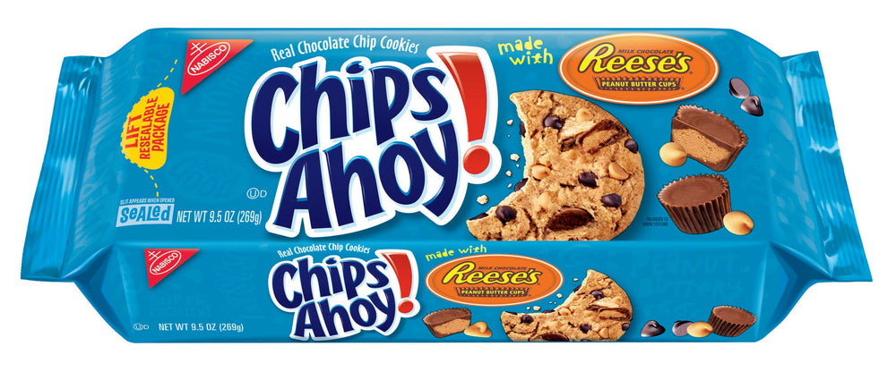 Chips Ahoy! Crunchy with Reese's (blue pack) (269g)