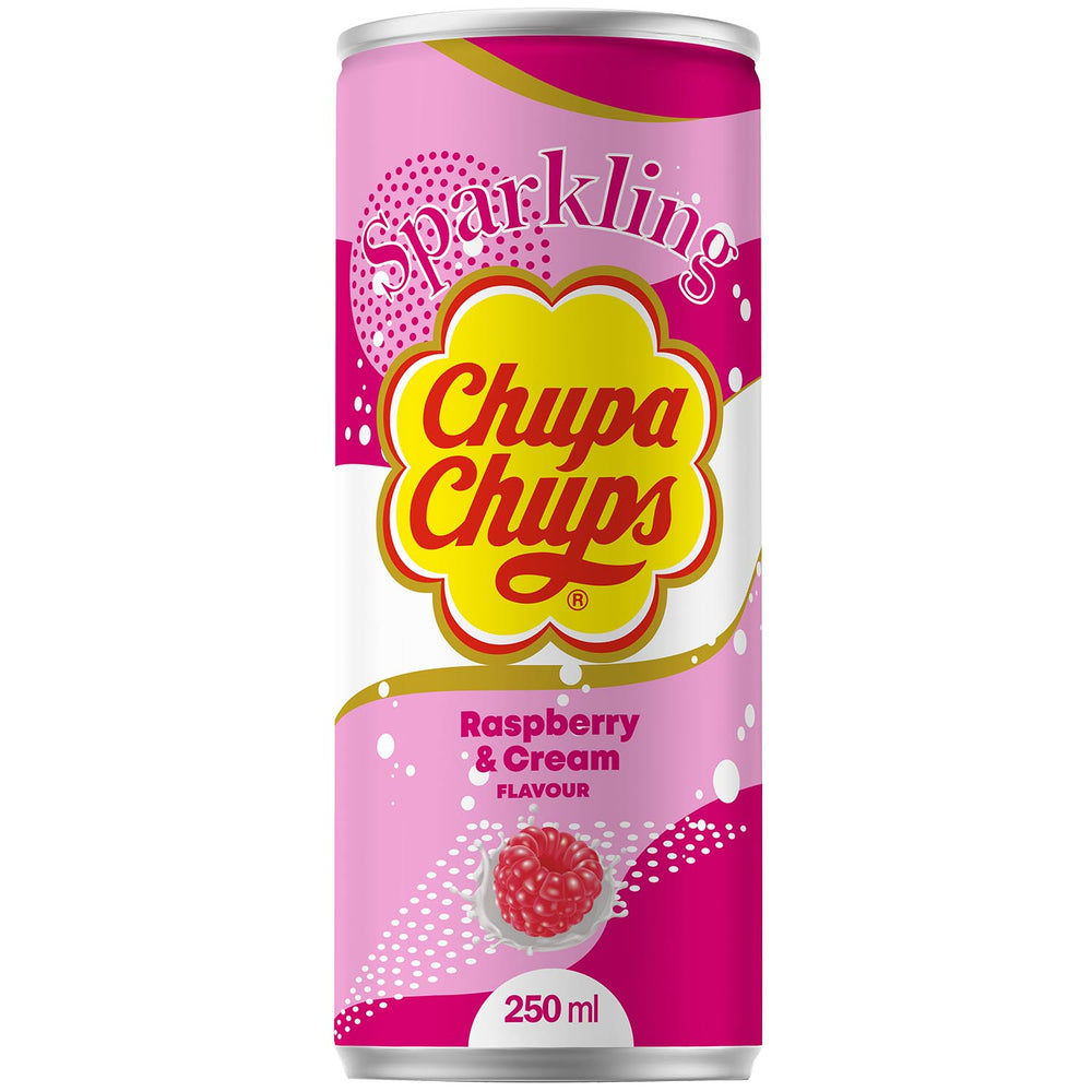 Chupa Chups Sparkling, Chupa Chups Raspberry Cream (250ml)