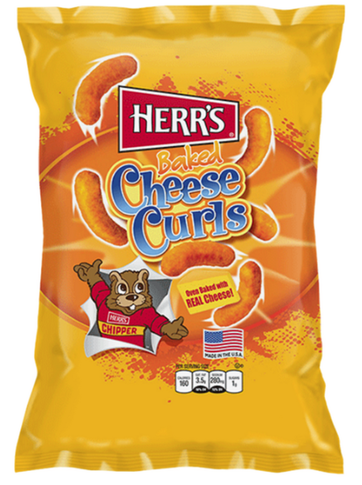 Herr's Baked Cheese Curls (199g)