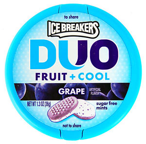
            
                Laad afbeelding naar de Gallery viewer, Ice Breakers Duo Grape (36g) (BEST BY 12-2017)
            
        