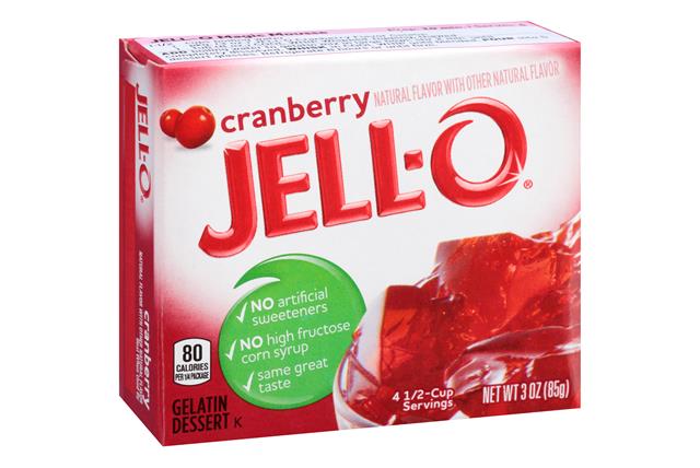Jell-O Cranberry Gelatin Dessert (85g)