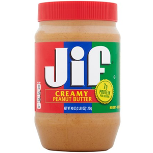 JIF Creamy Peanut Butter Jumbo Size (1130g)