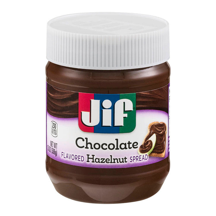 Jif Chocolate flavored hazelnut spread USfoodz