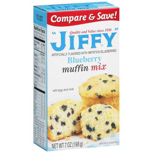 Jiffy Blueberry Muffin Mix (198g)