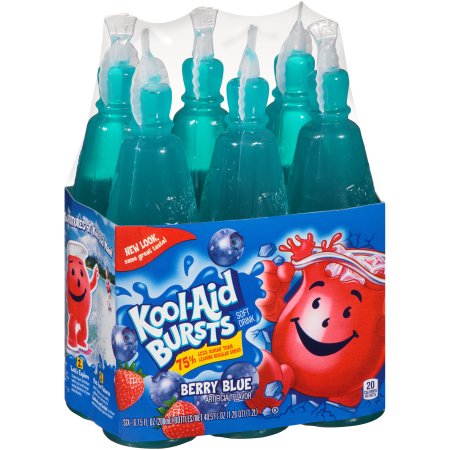 
            
                Laad afbeelding naar de Gallery viewer, Kool-Aid Bursts Berry Blue Soft Drink, 6-Pack (1.2L)
            
        