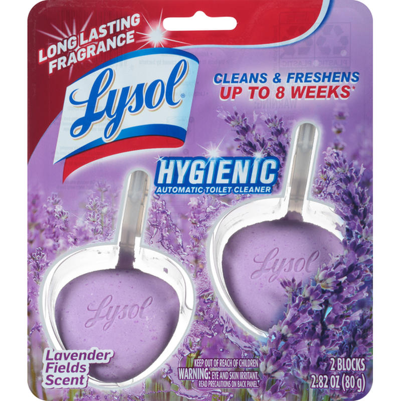 Lysol Automatic Toilet Bowl Cleaner, Lavender Fields | USfoodz