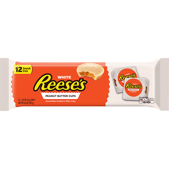 Reese's White, 12 Peanut Butter Cups (187g)