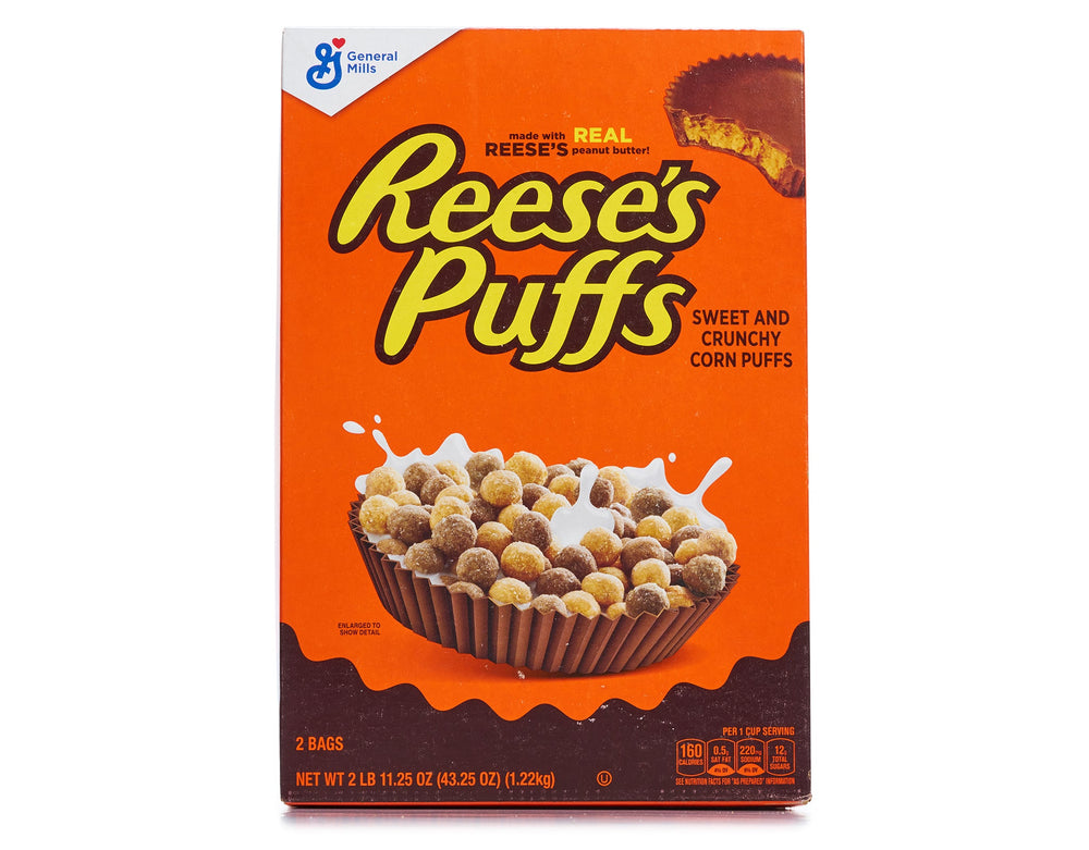Reese's Puffs Cereal 2 bags (1,22kg)