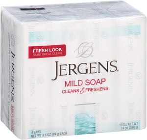 Jergens Mild Soap, 4 Bars (396g)
