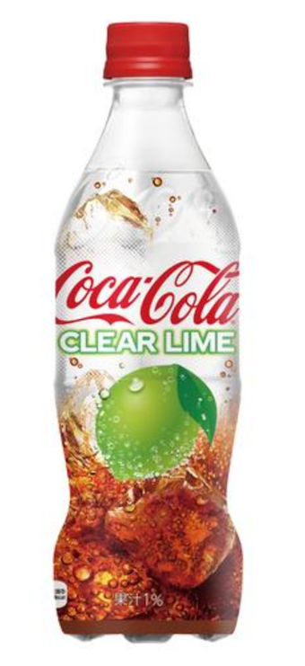 Coca Cola Clear Lime, Bottle